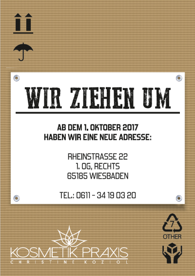 Neue Adresse Rheinstrasse 22, 65185 Wiesbaden